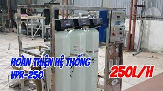 Lắp Ráp Hoàn Thiện Hệ Thống Lọc Nước Tinh Khiết RO VPR-250 - Xử Lý Nước Việt Phát