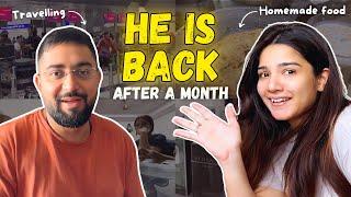 He Is Back After A Month | Akancha Sharma