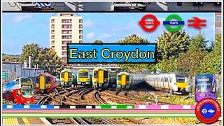 Trains, Buses & Trams at East Croydon Station [ECR] - BML (19/08/2023)