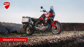 Presenting the new Ducati DesertX Discovery.