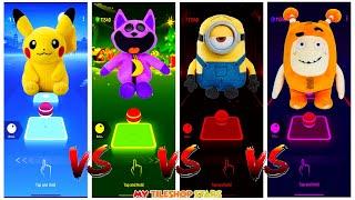 Pikachu & CatNap & Minions Cute & Oddbods. Who Is Best?