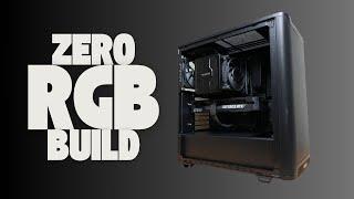 Building a No-RGB Beast: 9800X3D + RTX 5070 PC for My Friend (The Black Hole Build)