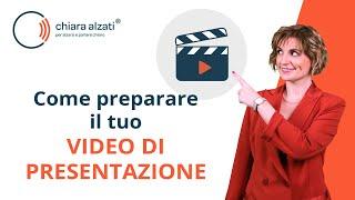 Come preparare il tuo video di presentazione