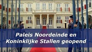 Openstelling Paleis Noordeinde en Koninklijk Staldepartement