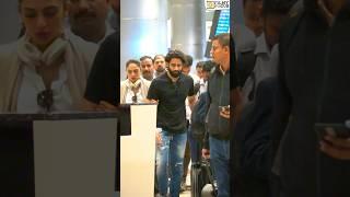 #NagaChaitanya and #Sobhita back from an event in Mumbai spotted at Hyderabad airport! #SoChy