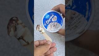 hunting ice cream campina olympia dalam butiran styrofoam #shorts #huntingjajan #icecream