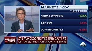 Policy is in a good place and the economy is slowing, says San Francisco Fed President Mary Daly