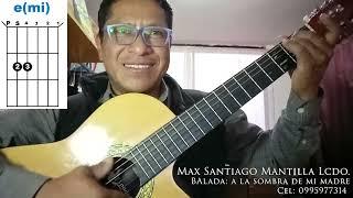 Como tocar: A la sombra de mi madre en guitarra