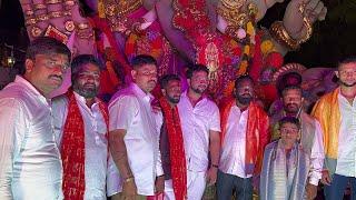 Gandhi Nagar Dharma Sena India T. Dinakaran Reddy Ganesh Bada Nimajjanam 2024 | Ganesh Nimmarjanam