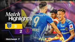 Match Highlights | Kerala Blasters FC 3-2 Odisha FC | MW 17 | ISL 2024-25