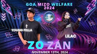 Youngfella live ah a bawn | Goa Mizo Welfare: Zozan 2024 concert #goamizowelfare #youngfella