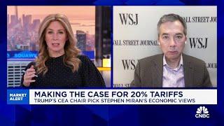 Making the case for 20% tariffs: Trump CEA Chair pick's economic views