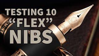 Flex Nibs and Soft Nibs - a Super Scientific Study