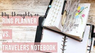 Ring Planner vs. Travelers Notebook