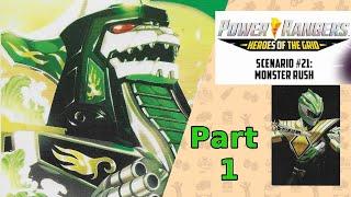 TOP-TIER Solo Team | Part 1 | Scenario 21 Monster Rush | Power Rangers Heroes of the Grid