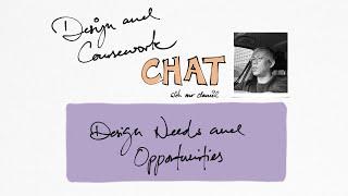 Design Need and Design Opportunity. What are they? Is an Identified “Problem” = Design “Need”?
