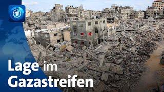 Lage im Gazastreifen nach dem Terrorangriff der Hamas am 7. Oktober 2023