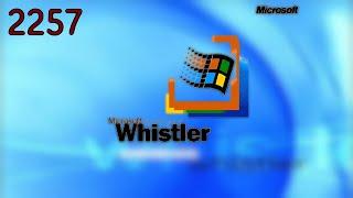 Windows Whistler 2257 on Actual Hardware