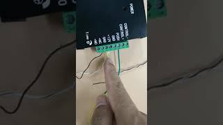 exit button how to conect electric lock