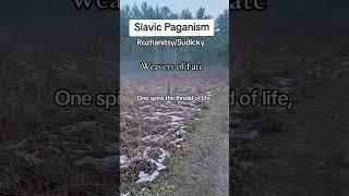 Slavic Paganism Fate Fairies #rozhanitsy #witch #slavicgods