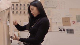 vlog, 패션 디자이너 브이로그, 내 작업실, 아틀리에 일상, Fashion designer Jio's atelier. #livingalonediary