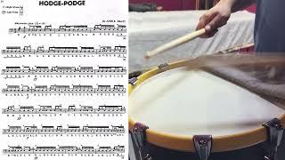 HODGE - PODGE. By John s. PRATT #rudimentaldrumming