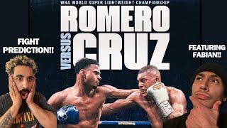 PITBULL CRUZ ENDS ROLLY ROMERO'S BOXING CAREER!! FIGHT PREDICTION! FEATURING FABIAN!