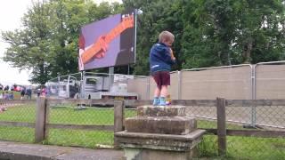 Alexander dancing at Belladrum 2015