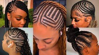 Trending Cornrow Braids Hairstyles 2024 | Cornrow Braids For Black Women