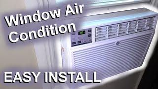 ️ Installing a Window Air Conditioning Unit - How to (DIY)