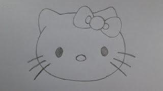 How to draw Hello Kitty