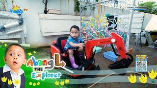 Serunyaaa! Abang L Belajar Berkebun dan Main Traktor | Abang L The Explorer