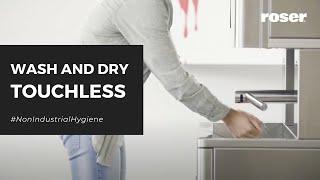 Roser WD POD con Dyson Airblade™ Wash+Dry | Lava y seca las manos en cualquier lugar