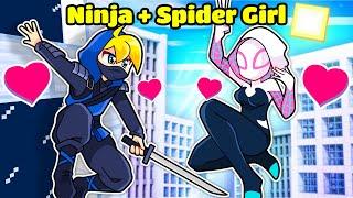 Se SBRISER NINJA AMASSE SPIDER GIRL Su Minecraft!