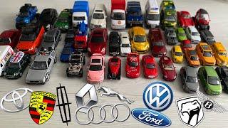 16 minutes with popular car brands - my diecast collection from yellow box