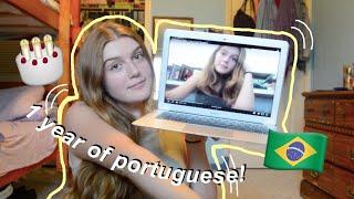 (PT) 1 year of learning portuguese: reacting to my (cringey) first words