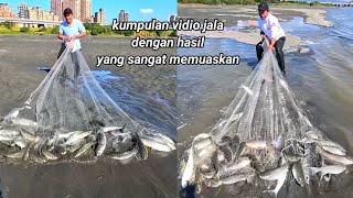 Best net fishing..‼️kumpulan video jala ikan dengan hasil yang sangat memuaskan