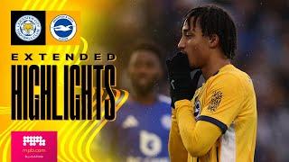 EXTENDED HIGHLIGHTS | Leicester v Brighton | Premier League