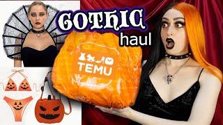 OVER $200 GOTHIC TEMU HAUL (NOT SPONSORED) 