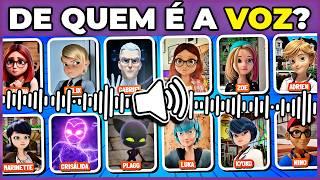 LADYBUG | DE QUEM É A VOZ  | Adivinhe o personagem pela voz | #quiz #macaquiz 