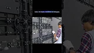 Indoor LED display installation #ledinstallation  #indoorledvideowall #digitalsignage #leddisplay