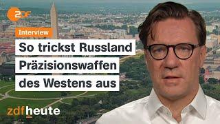 Elektronische Kriegsführung: Militärexperte Lange über russische GPS-Störsender | ZDFheute Live