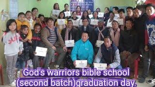 God's warriors bible school (second batch)graduation day.