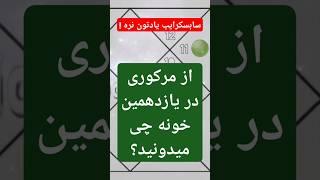 #بودها یا #مرکوری در #خانه ی یازدهم/ #رادیواسترو #آسترولوژی #پیشگویی #ایرانیان_آمریکا #ایرانیان #فال