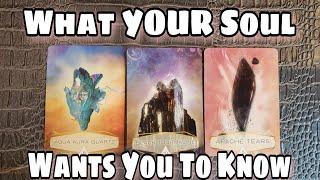  What Your Soul Wants You To Know! Pick A Card What Is Your Higher Self Trying To Express To You?