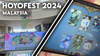 I went to #HoYoFEST and played Genshin TCG