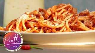 How to Make Pasta AMATRICIANA like an ITALIAN - Tasty and Easy!