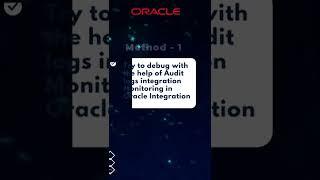 How to resolve any design/runtime issues of Oracle Integration (OIC)? #shorts #short #oracle