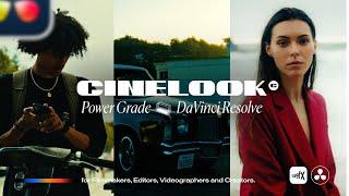 CineLook© (Power Grade) DaVinci Resolve (Presentation and Workflow)