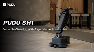 PUDU SH1 - Explore Versatile Cleaning with Expandable Accessories | Pudu Robotics